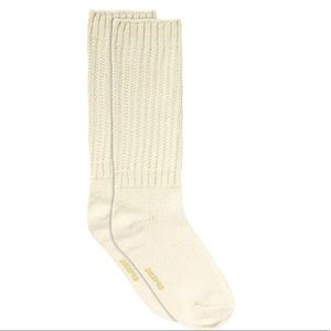 SKIMS slouch sock shade bone